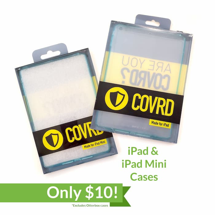 iPad & iPad Mini Cases for only $10 (Excluding Otterbox)
