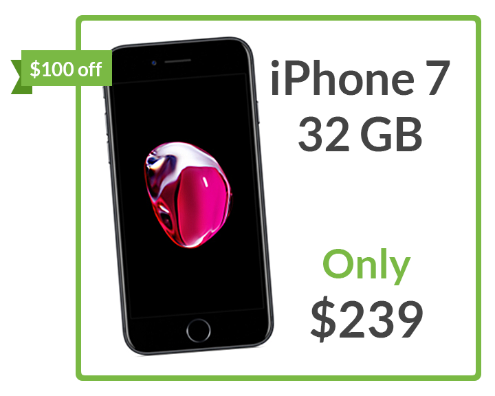 Grab an iPhone 7 32 GB for only $239!